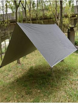 Lona de acampamento ao ar livre toldo à prova dwaterproof água tenda leve abrigo lona tela mpermeable toldos exteriores praia pára-sol - Image 4