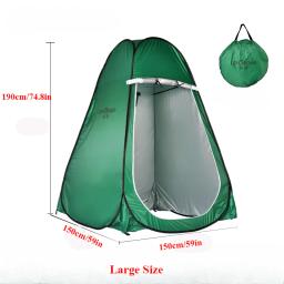 Totalmente automático pop-up abertura rápida portátil chuveiro tenda, vestiário, exterior Camping WC, pesca móvel, Multifuction - Image 2