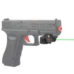 Vulpo pistola recarregável azul verde mira laser apontando ponteiro laser para glock 17 18c 19 21 taurus g2c cz75 - Image 5