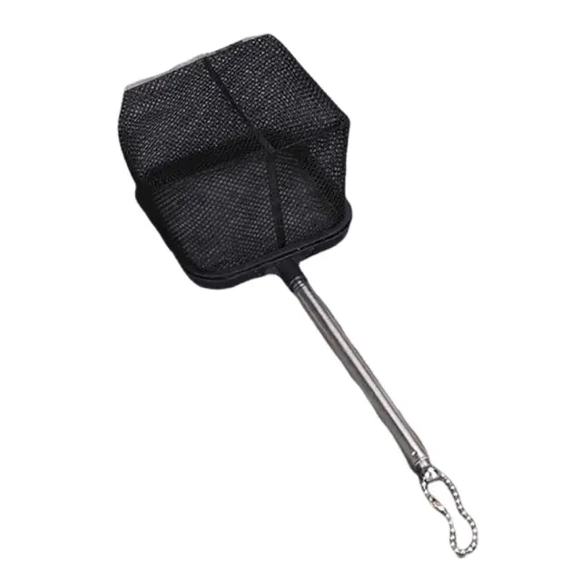 Rede de Pesca Aquarium Square com Ventosa e Cabo Extensível para Captura de Peixes e Limpeza de Tanques de Camarão