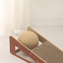 Almofada para arranhar gatos Suprimentos para gatos de interior Sisal Arranhador de gatos para interiores Delicado arranhador de - Image 5