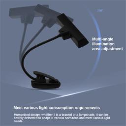 LED Music Stand Light, lâmpada de leitura do livro, kit de iluminação pescoço flexível, pianistas, músico presentes suprimentos - Image 2
