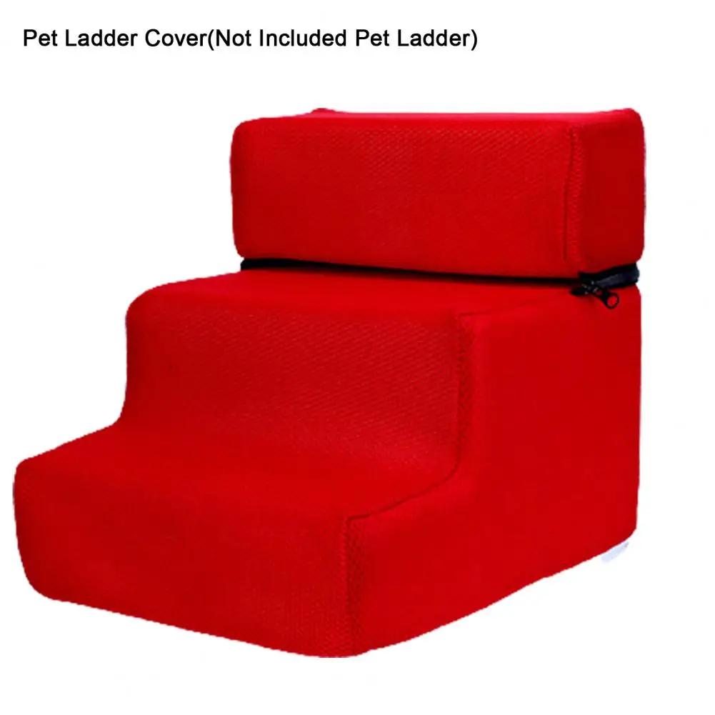 Faux Leather Pet Escadas Capa, Lavável Escada de Escalada, Rampa para Cachorro, Fácil de Limpar, Destacável - Image 1