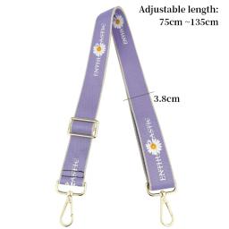 TINBERON-Canvas Correias De Bolsa Ajustáveis para Crossbody, Alça De Ombro Larga, Acessórios De Bolsa De Luxo, Cinto - Image 2
