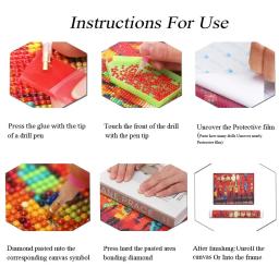 DIY Diamante Mosaico Pintura Kit, quimono, mulher, gueixa, estilo japonês, ponto cruz, animal bordado, presentes strass, 5D - Image 4
