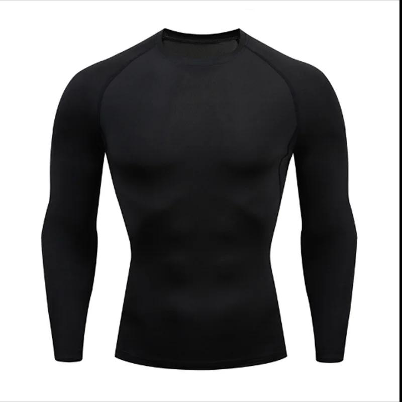 Terno Compression Sportswear para homens, esportes apertados, conjuntos de ioga, treino, jogging, traje de treino fitness, calças, equipamento esportivo, 2 peças - Image 1