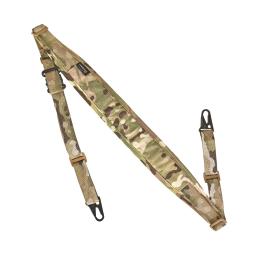 Estilingue modular de rifle de 2 pontos, gancho de choque resistente, alça de ombro acolchoada, aba de tração rápida ajustável, acessórios de caça de paintball - Image 2
