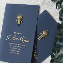 Amor Gift Card com Envelope, Presente do dia dos namorados, aniversário, presente de aniversário para namorada, namorado presente, presentes de casamento - Image 3