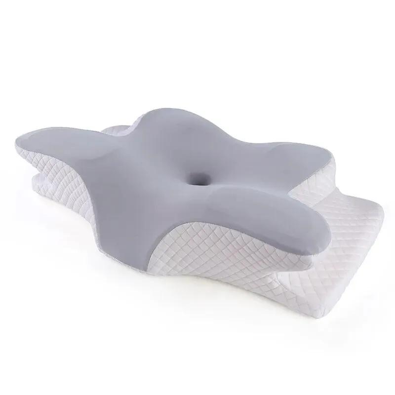 Almofada Forma Borboleta De Espuma De Memória, Cervical Relaxante, Retorno Lento, Alívio Da Dor No Pescoço, Almofada Ortopédica Para Dormir, Novo - Image 1
