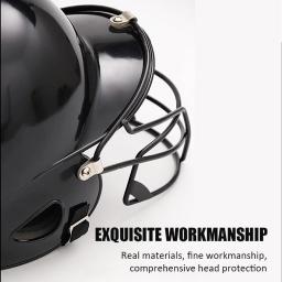 Capacete de beisebol com proteção facial para adultos e jovens, rebatidas profissionais de softball, boné de proteção - Image 2