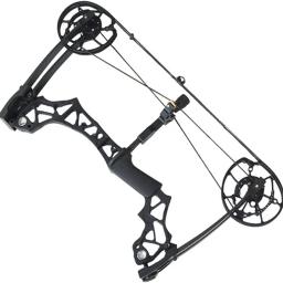 Arco composto de dupla finalidade 40-60lbs tiro com arco composto de caça aço bola arco para adulto ao ar livre caça tiro - Image 1