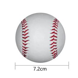 Alta qualidade 9 polegadas 7.2cm artesanal beisebol pvc superior com beisebol macio treinamento de softball prática treinamento esportivo de beisebol - Image 4