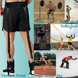 Vertical jumping trainer perna resistência treinamento banda para agilidade velocidade basquete vôlei futebol salto treinamento - Image 3