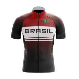 Camisa masculina de ciclismo, manga curta, respirável, roupas de verão, mountain bike, roupas de ciclismo - Image 4