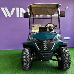 Venda Carrinho de golfe levantado mini carrinho de golfe elétrico de longo alcance de 2 lugares com rodas de alumínio de 14 polegadas - Image 5