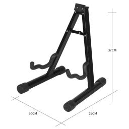 Suporte universal de guitarra elétrica Suporte de rack musical Dobrável A Frame Suporte de instrumento para baixo elétrico Acessórios de peças - Image 2