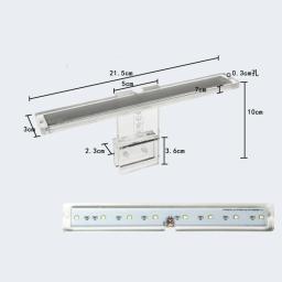 Super-Bright LED Fish Tank Lamp Strip, luz do aquário, lâmpadas do tanque de peixes, planta crescer, 2W, 5V - Image 3