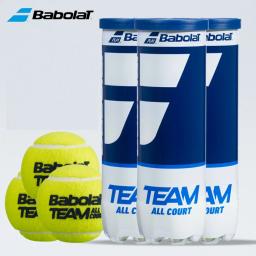 Original BABOLAT Tennis Ball EQUIPE ALL TRIBUNAL Formação Profissional Competição Bolas De Tênis 3pcs 1 Tubo De Feltro De Borracha Tenis Bolas - Image 1