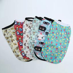 Impressão bonito sphynx gato colete camisa para gatos gotas verão roupas para animais de estimação ragdoll gatinho persa kedi camisas maschas traje - Image 3