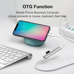 Divisor tipo C de alta velocidade para PC, Hub multiportas, USB 3.0, USB 2.0, 5Gbps, acessórios de computador, 4 portas - Image 5