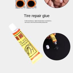 Kit de reparo de pneus de bicicleta, conjunto de ferramentas para tubo interno, enchimento de pneus, cola livre, remendo frio, selante, correção portátil - Image 6