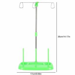 Suporte para linha de costura para bordado, Wire Rack, Thread Organizer, DIY, ferramentas domésticas, acessórios, 3 Spool - Image 6