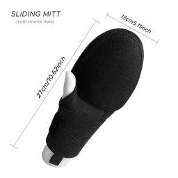 Mitt deslizante de beisebol ergonômico para homens e mulheres, proteger os dedos, guarda softball, luva deslizante, 1pc - Image 5