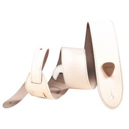 Miwayer-Correia de guitarra de couro genuíno para guitarras, correias ajustáveis, 2 "largo, Deluxe macio, comprimento 38" a 57" - Image 5
