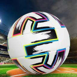 Bola de futebol PU clássica com bomba, futebol padrão para adultos, competição, esportes, GA, tamanho oficial 5, n ° 5, 1pc - Image 2