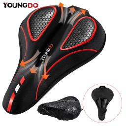 Jovendo capa de almofada para assento de bicicleta, confortável, respirável, almofada de gel para selim de bicicleta, mtb, mountain bike, estrada, ar livre - Image 1