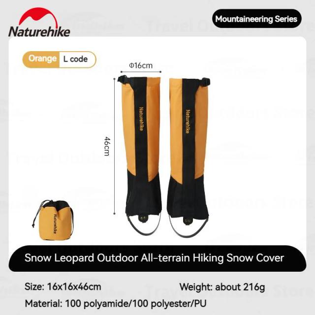 Naturehike Polainas Outdoor Snow Legging Impermeáveis Caminhada Escalada Inverno