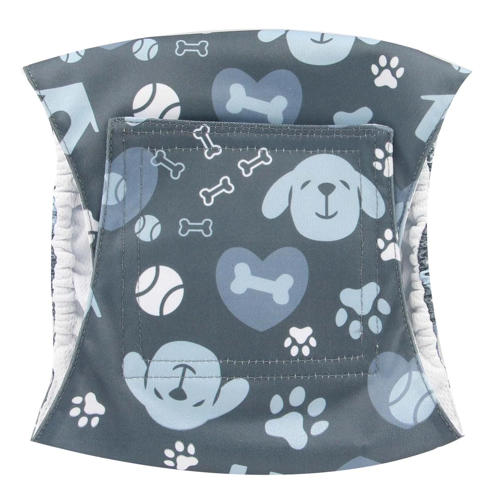 Calças fisiológicas laváveis à prova de vazamentos para cães, fralda masculina, fraldas de banda de barriga, cuecas, calcinha sanitária - Image 1