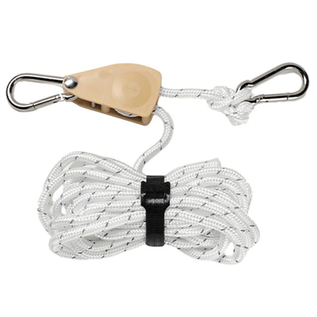 Corda Ajustável de Nylon para Tendas com Reflexividade - Ideal para Camping, Caminhadas e Sobrevivência, 4mm