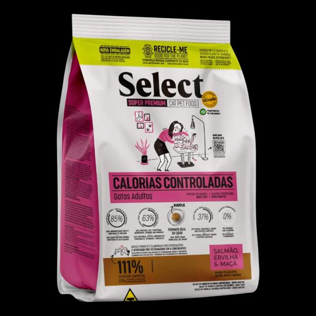 Ração Select Monello para Gatos com Calorias Controladas - 1,5 Kg
