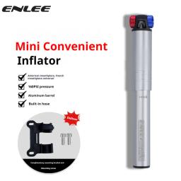 ENLEE-Mini Bomba Mão Push para a Bicicleta, bomba de liga portátil, USF Boca, Acessórios de ciclismo, Mountain Road Bike - Image 1