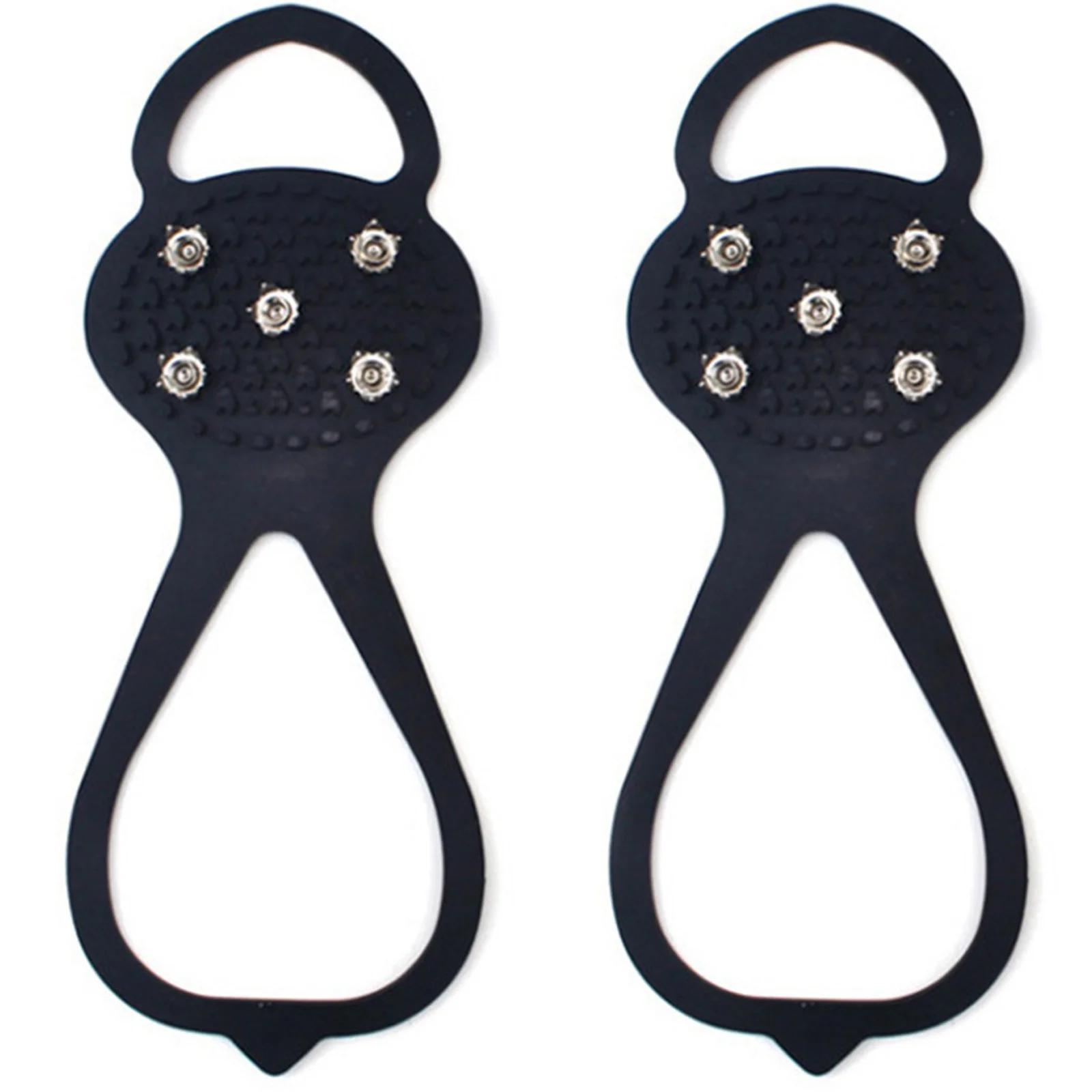 Inverno 10 dentes crampon montanhismo neve antiderrapante crampon sapato capa gelo agarrar esqui garra caminhadas escalada engrenagem - Image 1