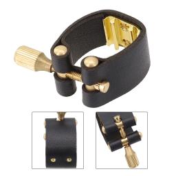 Ligadura durável universal para saxofone Alto Sax, acessórios práticos, prendedor preto, ligaduras duráveis - Image 1
