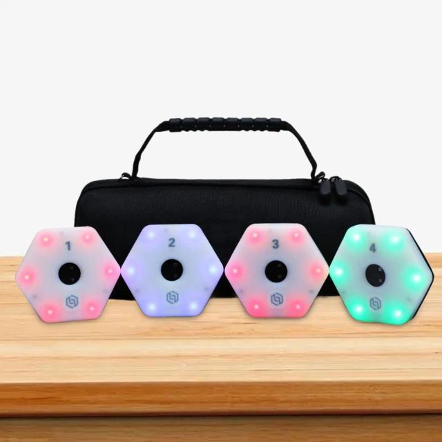 Treinamento de Reação com Luzes LED Portáteis para Ginásio e Esportes ao Ar Livre