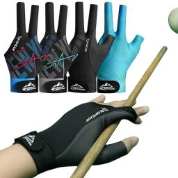 Luvas de Snooker Ajustáveis para a Mão Esquerda, Elástico, Portátil, Leve, Elástico, Dedo Aberto - Image 2