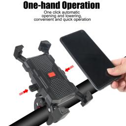 Suporte Do Telefone Da Motocicleta Ajustável, Suporte Giratório, Navegação GPS, DVR, Suporte Da Câmera, iPhone, Samsung, Huawei, Samsung, Xiaomi - Image 3