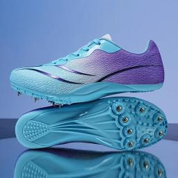 Tênis de corrida leve para homens e mulheres, tênis de treinamento, tênis de atletismo, partida de corrida, tênis esportivos spike, plus - Image 3