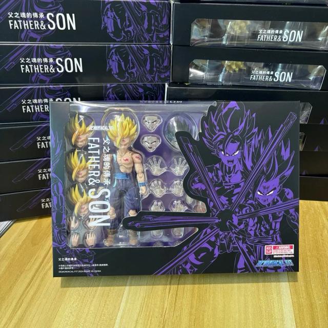 Conjunto de Action Figures Dragon Ball Demoniacal Fit: Goku e Gohan - Presente Perfeito Disponível em Estoque