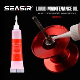 Seasir graxa protetora (20ml) + óleo lubrificante para carretel de pesca rolamento manutenção óleo ferramenta de pesca (20ml x 2 peças) - Image 3