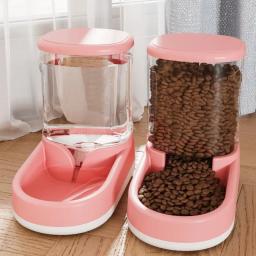 Automático Pet alimentação dispensador de água, não plug-in, grande capacidade, gato e cão comida tigela, grão balde de armazenamento, Pet fornecimentos - Image 5