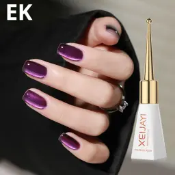XEIJAYL12D Flash Laser Gel Esmalte, Talão de Vidro, Olho de Gato, Verniz com Sparkles, Profissional, Esmaltes Semi-Permanentes - Image 1