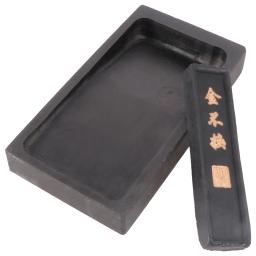 2 pçs 5 Polegada premium durável inkstone pedras de tinta tradicional chinesa com vara de tinta para caligrafia chinesa e pintura - Image 6