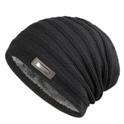Novo gorro forrado de pele unissex manter quente chapéu de inverno grosso macio estiramento chapéu para homens e mulheres moda inverno boné - Image 2