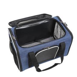 Saco de transporte para animais de estimação, dobrável, portátil, malha, viagem, pequeno, médio, gatos, filhotes, gato - Image 3