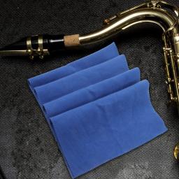 6 pçs pano de limpeza saxofone ferramentas instrumento guitarra micro fibra violino microfibra pó superfino violoncelo clarinete - Image 2