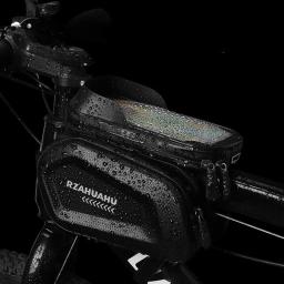 À Prova D' Água Touch Screen Saco de Bicicleta, Quadro Superior, Tubo, Caixa Do Telefone, Bicicleta de Estrada, MTB, Ciclismo, Acessórios - Image 4